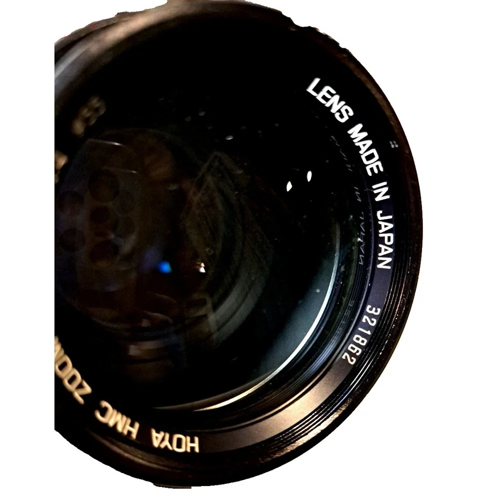 Hoya HMC 80-200mm f/4 Zoom Lens Pentax Mount Clean Clear Lens‎ 2 Caps